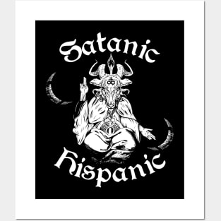 Baphomet Satanic Hispanic Posters and Art